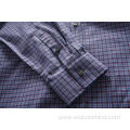 Turndown Collar Middle Aged Men's Checkered Shirts